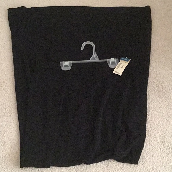 EDDIE BAUER Maxi jersey black skirt - size M - Picture 2 of 4